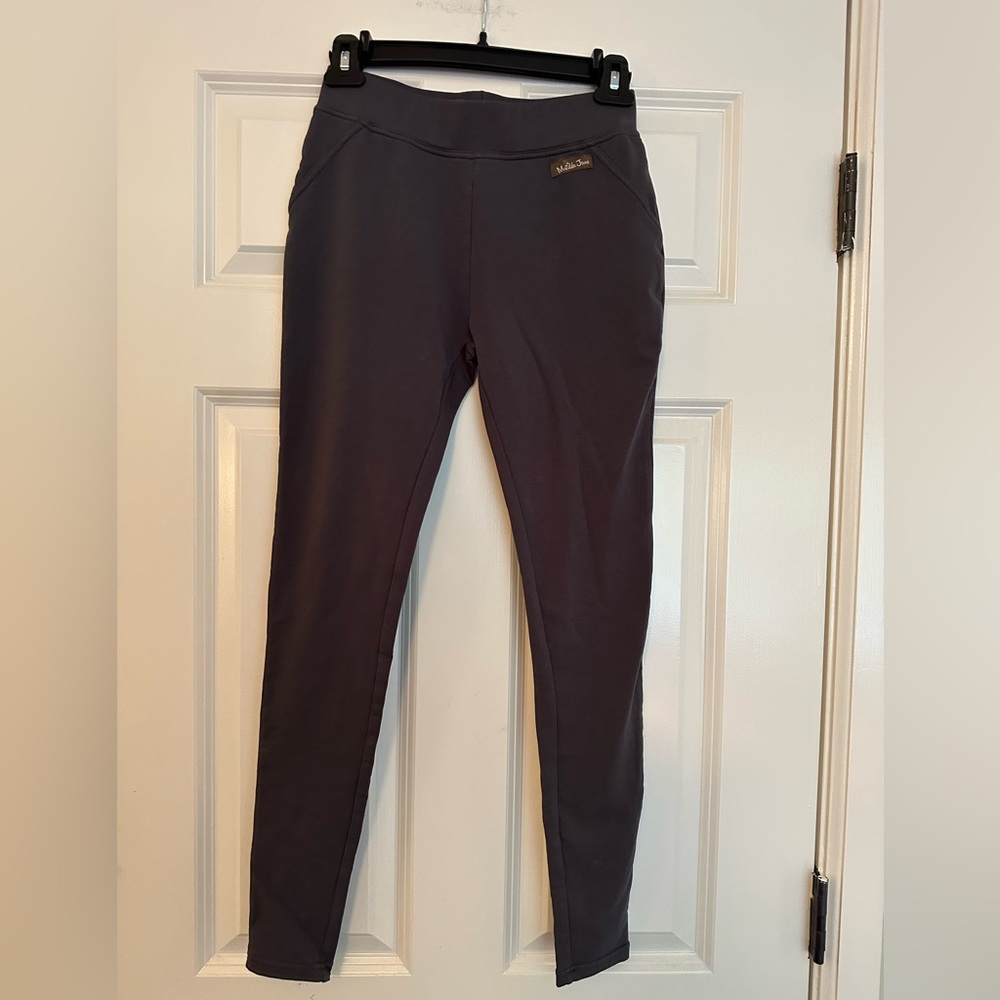 Matilda Jane Girls Charcoal Gray Leggings Size Small